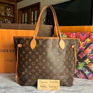 Authentic Louis Vuitton Neverfull MM